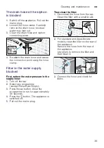 Preview for 35 page of Siemens WM16Y792AU Instruction Manual And Installation Instructions