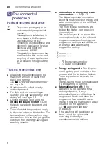 Preview for 8 page of Siemens WM16Y849II Instruction Manual And Installation Instructions