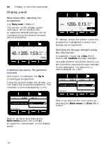 Preview for 12 page of Siemens WM16Y849II Instruction Manual And Installation Instructions