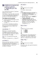 Preview for 25 page of Siemens WM16Y849II Instruction Manual And Installation Instructions