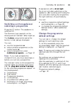 Preview for 27 page of Siemens WM16Y849II Instruction Manual And Installation Instructions