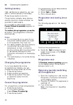 Preview for 30 page of Siemens WM16Y849II Instruction Manual And Installation Instructions