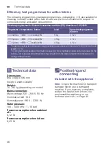 Preview for 46 page of Siemens WM16Y849II Instruction Manual And Installation Instructions