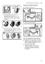 Preview for 49 page of Siemens WM16Y849II Instruction Manual And Installation Instructions