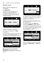 Preview for 12 page of Siemens WM16Y892AU Instruction Manual And Installation Instructions