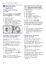 Preview for 26 page of Siemens WM16Y892AU Instruction Manual And Installation Instructions