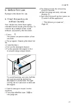 Preview for 21 page of Siemens WM6HXK76NL User Manual