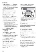 Preview for 34 page of Siemens WM6HXK76NL User Manual