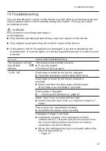 Preview for 47 page of Siemens WM6HXK76NL User Manual