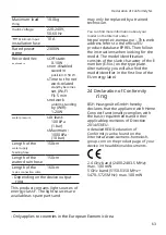 Preview for 63 page of Siemens WM6HXK76NL User Manual