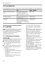 Preview for 30 page of Siemens WM6HXKO1DN User Manual And Installation Instructions