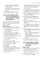 Preview for 37 page of Siemens WM6HXKO1DN User Manual And Installation Instructions