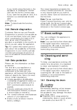 Preview for 39 page of Siemens WM6HXKO1DN User Manual And Installation Instructions