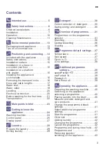 Preview for 3 page of Siemens WMH4W640IL Instruction Manual And Installation Instruction