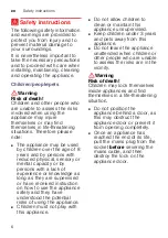 Preview for 6 page of Siemens WMH4W640IL Instruction Manual And Installation Instruction