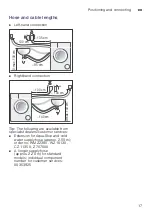 Preview for 17 page of Siemens WMH4W640IL Instruction Manual And Installation Instruction