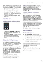 Preview for 45 page of Siemens WMH4W640IL Instruction Manual And Installation Instruction