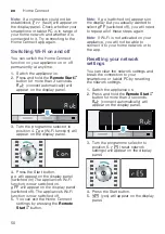 Preview for 50 page of Siemens WMH4W640IL Instruction Manual And Installation Instruction