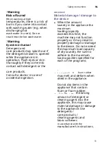 Preview for 11 page of Siemens WN34A100EU Manual