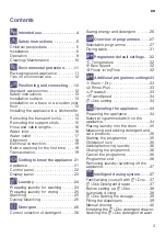 Preview for 3 page of Siemens WN54A2A0HK Instruction Manual And Installation Instructions