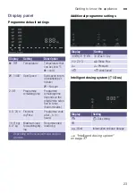 Preview for 23 page of Siemens WN54A2A0HK Instruction Manual And Installation Instructions