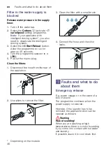 Preview for 46 page of Siemens WN54A2A0HK Instruction Manual And Installation Instructions