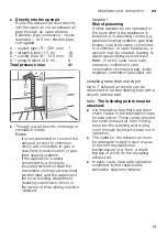 Preview for 19 page of Siemens WT34A2L7DN Installation And Operating Instructions Manual