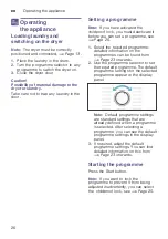 Preview for 26 page of Siemens WT46W490GB Installation And Operating Instructions Manual