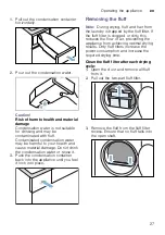 Preview for 27 page of Siemens WT47R461ES Installation & Operation Instructions