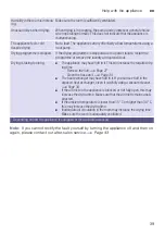 Preview for 39 page of Siemens WT47R461ES Installation & Operation Instructions