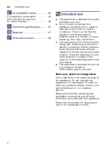 Preview for 4 page of Siemens WT47W591GB Installation And Operating Instructions Manual