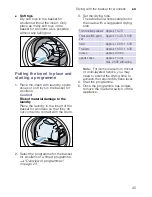 Preview for 45 page of Siemens WT7UH640GB Installation And Operating Instructions Manual