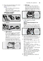 Preview for 17 page of Siemens WTW87F90CH Installation And Operating Instructions Manual