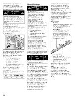 Preview for 52 page of Siemens WTXD5522UC Operating, Care And Installation Instructions Manual