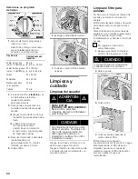 Preview for 64 page of Siemens WTXD5522UC Operating, Care And Installation Instructions Manual