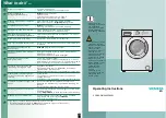 Preview for 8 page of Siemens XQG60-WM08X0R00W Operating Instructions Manual