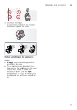 Preview for 41 page of Siemens XQG90-WM14S7600W Instruction Manual And Installation Instructions