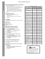 Preview for 26 page of Siemens xTronic HD2416C Use And Care Manual