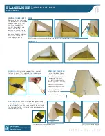 Preview for 2 page of Sierra Designs FLASHLIGHT 1 Pitching Instructions