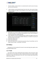 Preview for 32 page of SIGLENT TECHNOLOGIES SNA5000A Series User Manual