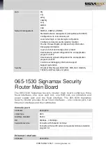 Preview for 10 page of SignaMax 065-1530 Install Manual