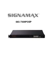 Preview for 1 page of SignaMax 065-7309POEP User Manual