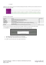 Preview for 50 page of Signatrol Cadmus CTX-203 Operating Manual