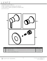 Preview for 4 page of Signature Hardware LENTZ 951352 Manual