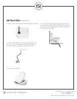 Preview for 3 page of Signature Hardware Rear Outlet Toilet Installation Instructions