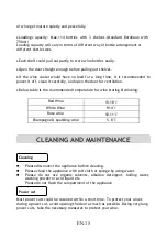 Preview for 38 page of Signature CUVEE S114 Instructions For Use Manual