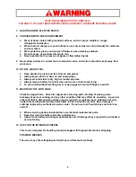 Preview for 3 page of Signode GRIPPACK Original Operation, Parts & Safety Manual