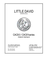 Preview for 58 page of Signode Little David LD16AE 2.0 Operator'S Manual