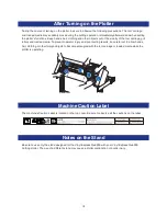 Preview for 9 page of SignWarehouse.com Vinyl Express Qe6000 User Manual