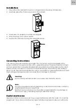 Preview for 9 page of SIGURO SGR-MO-B150B Translation Of The Operating Instructions